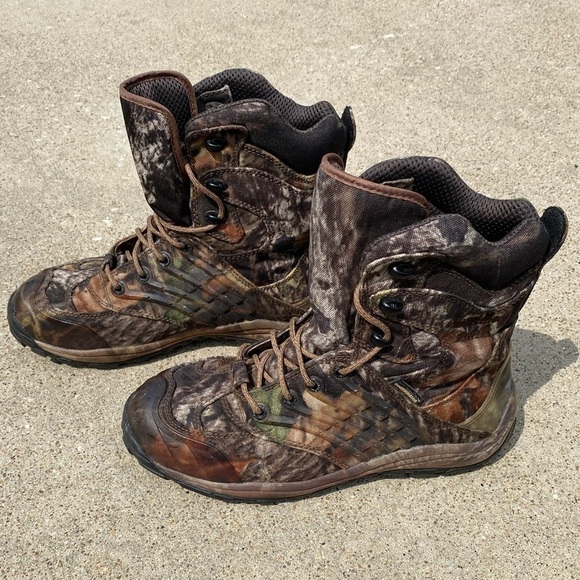 MEN’S~CABELA’S~CAMO HUNTING BOOTS~SIZE 8-D~GOOD USED CONDITION~G22 - Picture 2 of 7